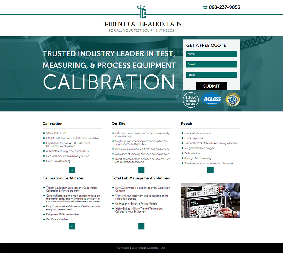 Trident Calibration Labs
